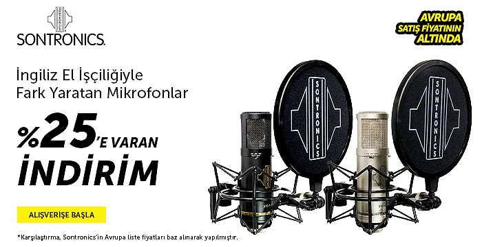 İngiliz El İşçiliği Sontronics Mikrofonlar Şimdi İndirimde!